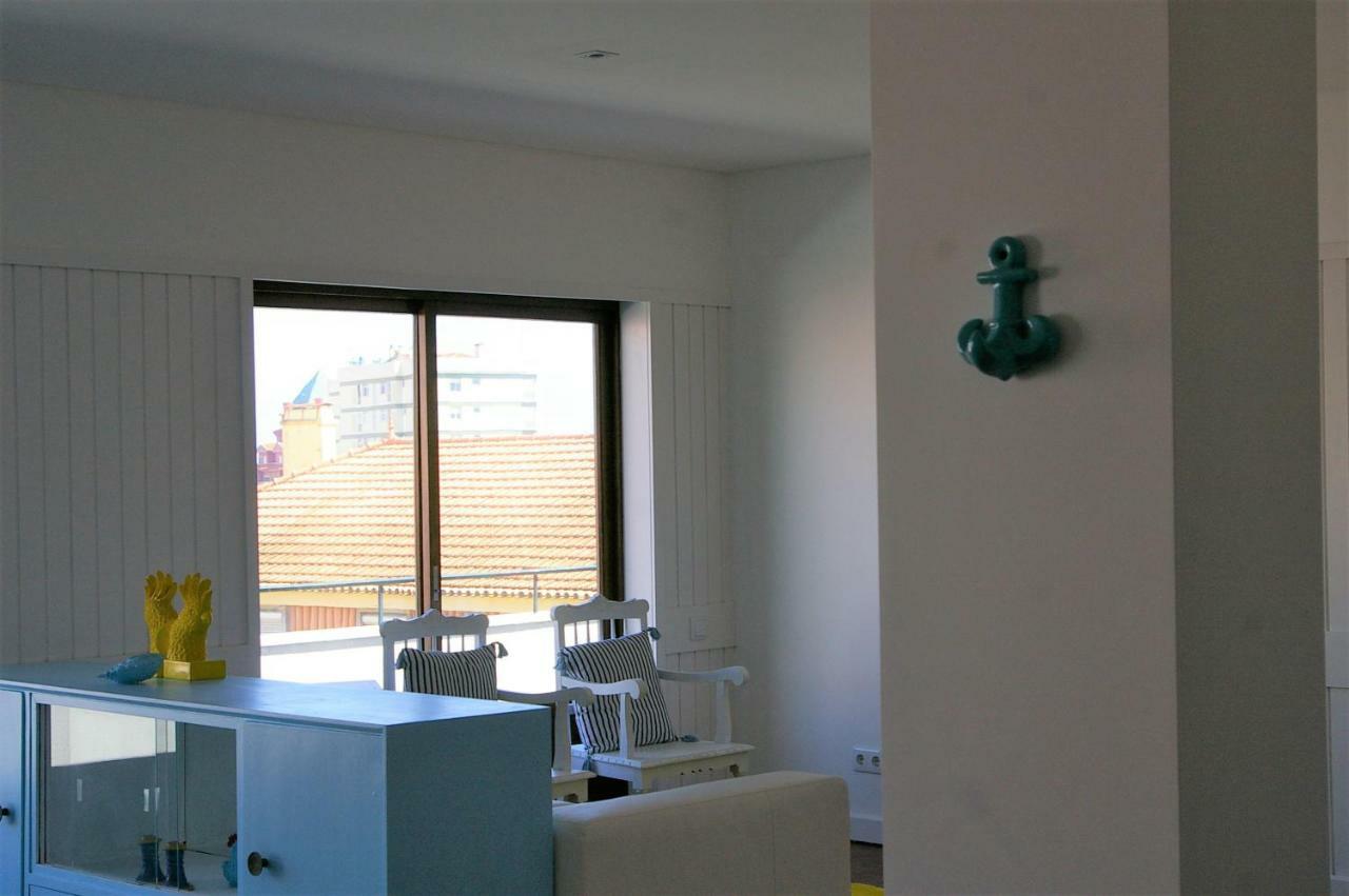 Blue Apartment Parede Beach House Eksteriør billede